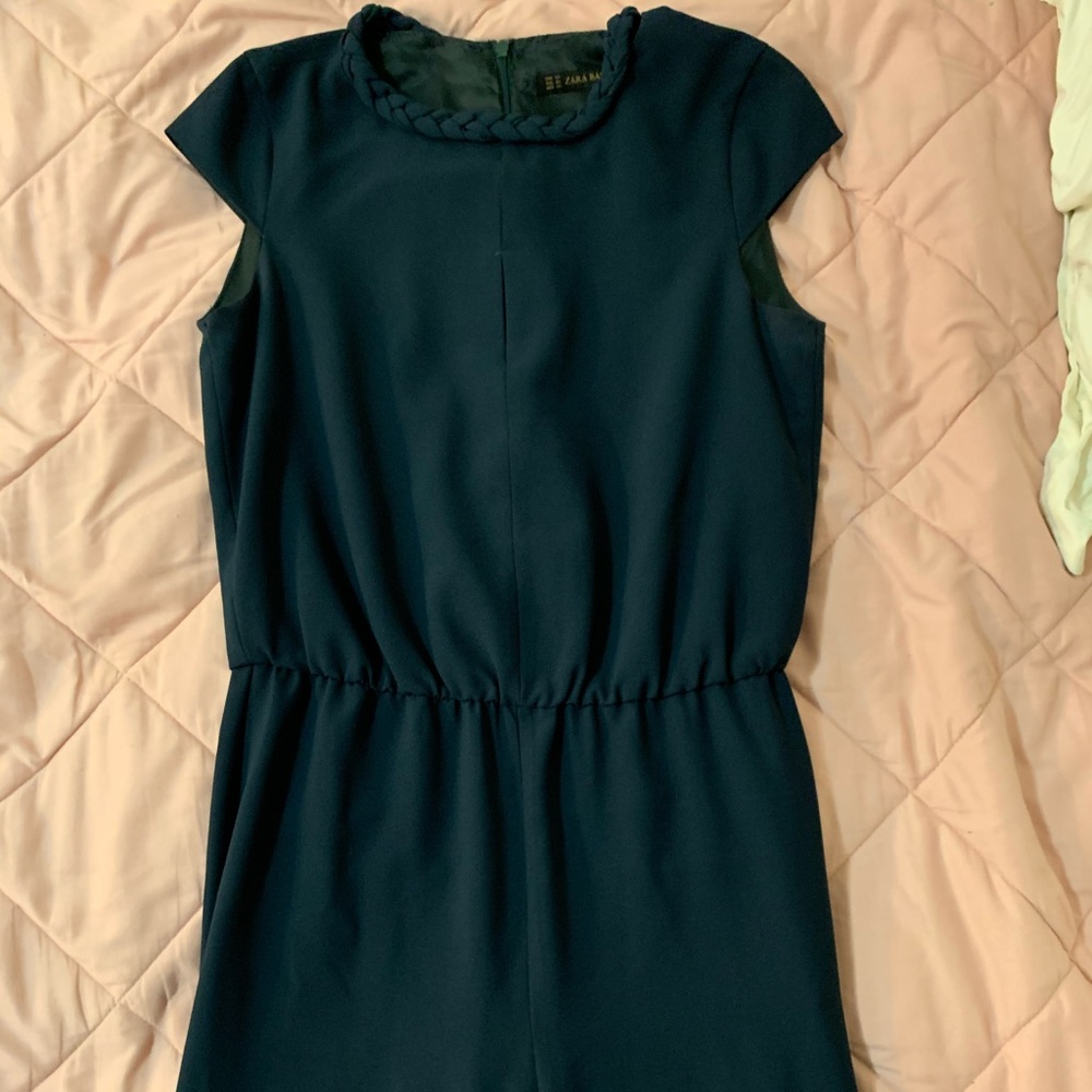 Green playsuit